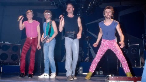 Die Band Spliff bei einem Livekonzert im Jahr 1983. (Foto: dpa Bildfunk, picture alliance / United Archives | Fryderyk Gabowicz)