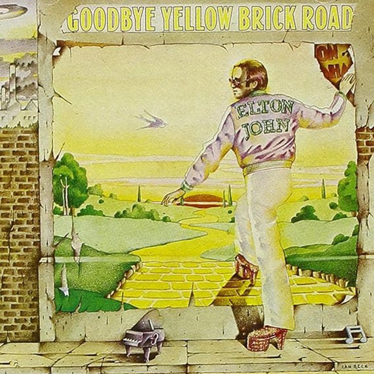 1973 veröffentlichte Elton John sein Album "Goodbye Yellow Brick Road".
