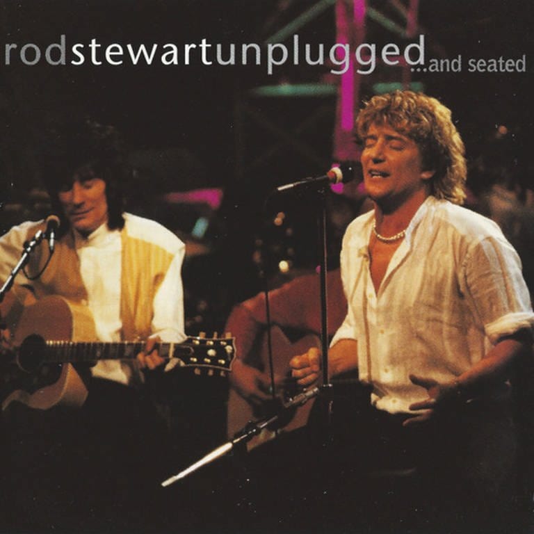 Plattencover von Rod Stewarts Album "Unplugged ...and seated" (Foto: Warner Bros.)