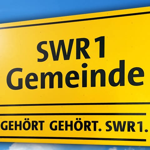 Ortsschild SWR1 Gemeine (Foto: SWR, Berkefeld)
