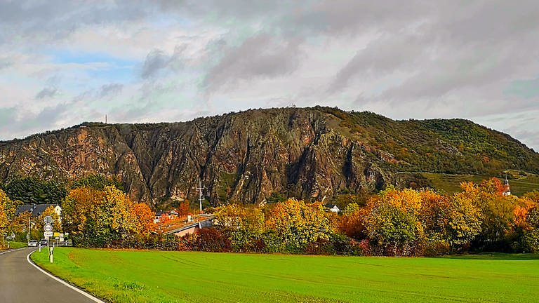 Der Rotenfels bei Bad Kreuznach (Traisen) von seiner schönsten Seite.  (Foto: Horst aus Bad Kreuznach)