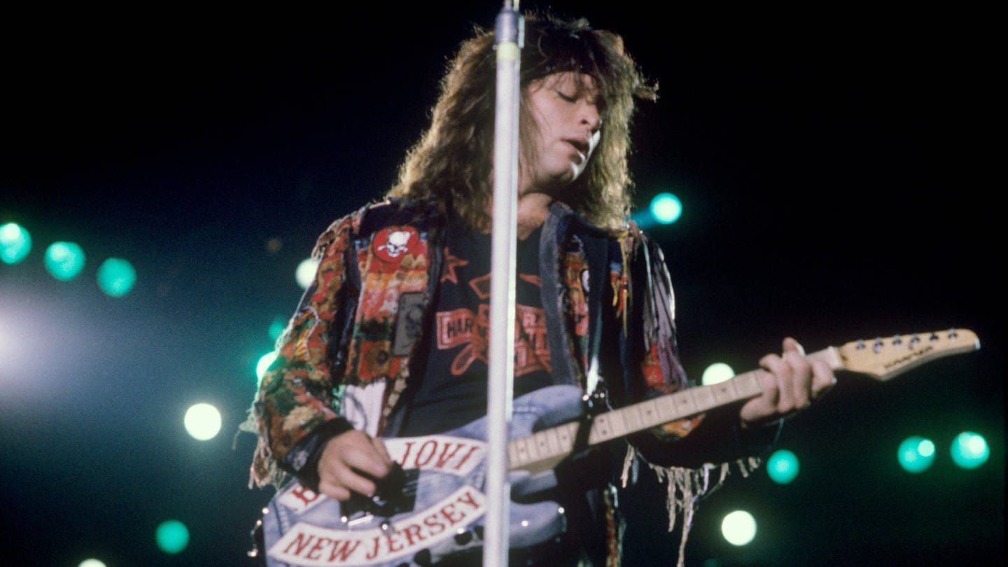 Jon Bon Jovi (Bon Jovi) aufgenommen am 21.12.1989 in Münche (Foto: picture-alliance / Reportdienste, picture alliance / Fryderyk Gabowicz | Fryderyk Gabowicz)