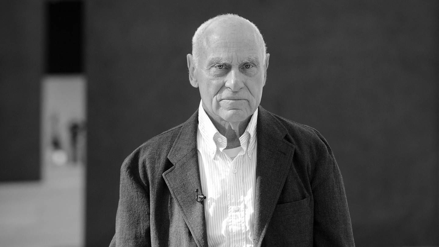 27. März: Der US-amerikanische Bildhauer Richard Serra ist im Alter von 85 Jahren an einer Lungenentzündung gestorben. (Foto: picture-alliance / Reportdienste, picture alliance / ASSOCIATED PRESS | REMY GABALDA)