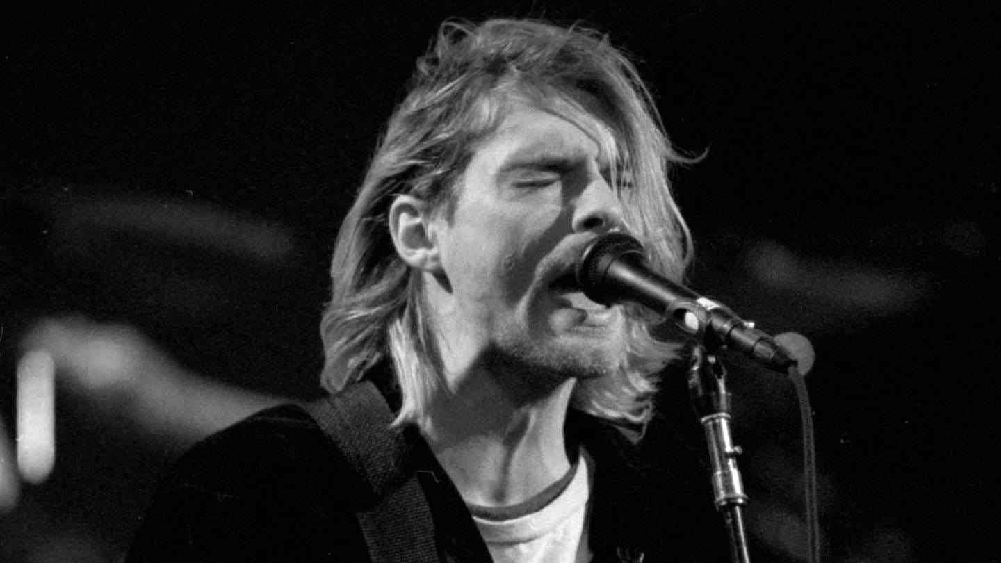 Zum 30. Todestag von Kurt Cobain der US-amerikanischen Kult-Rockband Nirvana (Foto: picture-alliance / Reportdienste, dpa Bildfunk, picture alliance/dpa/AP | Robert Sorbo)