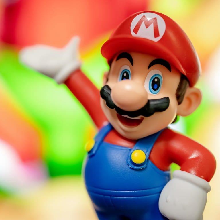 Spielfigure Super Mario aus dem Spieleklassiker "Mario Bros." (Foto: IMAGO, IMAGO / Pond5 Images)