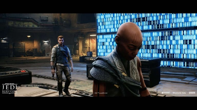 Bilder aus dem neuen Videospiel Star Wars Jedi: Survivor (Foto: https://www.ea.com/de-de/games/starwars/jedi/jedi-survivor/media | Lucasfilm Ltd., Respawn  Entertainment, Electronic Arts )