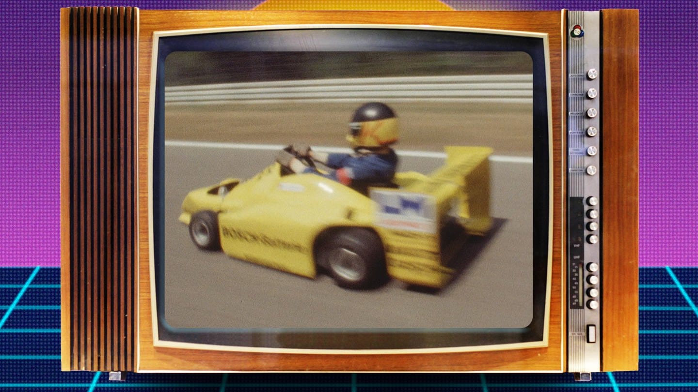 Emobile auf dem Hockenheimring 1983 (Foto: SWR)