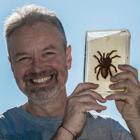 Arachnologe Peter Jäger (Foto: picture-alliance / Reportdienste, Picture Alliance)