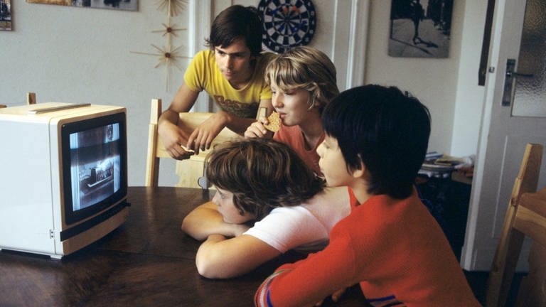 Fernsehen in den 80er Jahren (Foto: dpa Bildfunk, picture-alliance/ dpa | Dieter Klar)