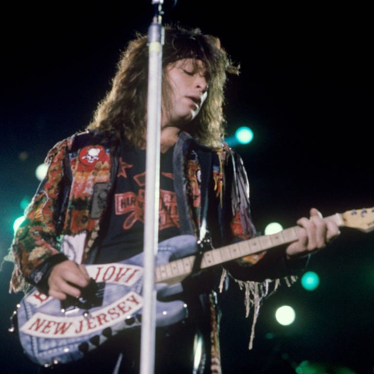 Jon Bon Jovi (Bon Jovi) aufgenommen am 21.12.1989 in Münche