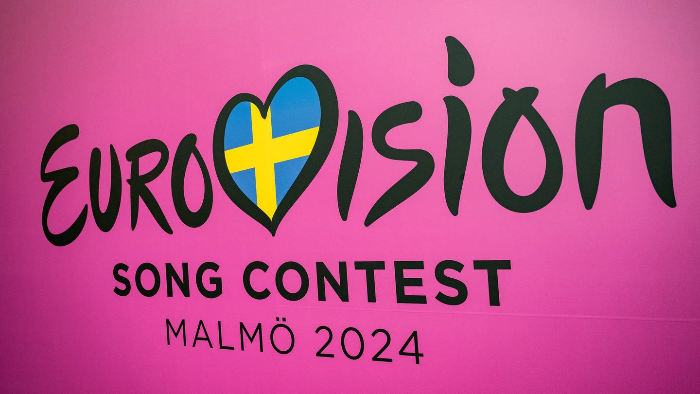 Logo für den Eurovision Song contest (ESC) 2024 in Malmö | Warum es nicht schlimm ist, wenn Deutschland beim ESC hinten landet (Foto: picture-alliance / Reportdienste, picture alliance / TT NYHETSBYRÅN | Johan Nilsson/TT)
