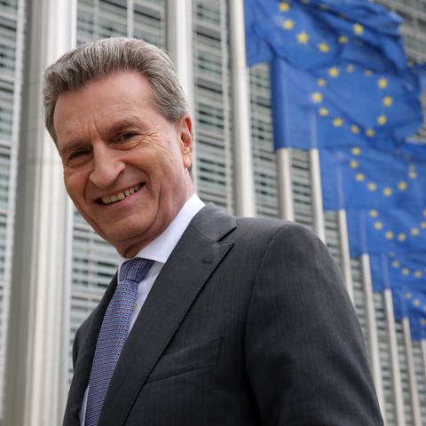 Der Präsident der EBS Universität für Wirtschaft und Recht, Günther Oettinger, ist zu Gast in SWR1 Leute (Foto: Francois Walschaerts)
