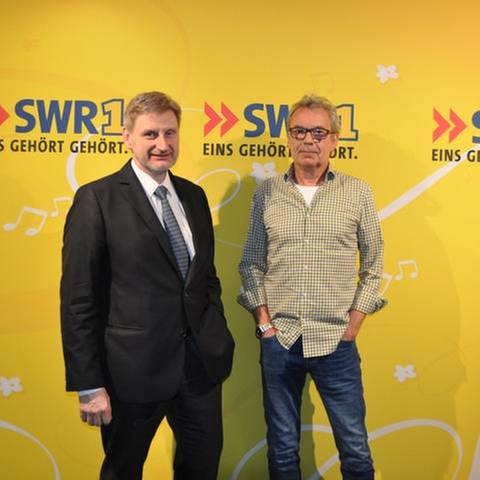Prof. Karl-Ulrich Bartz-Schmitz zu Gast bei SWR1 Leute mit Wolfgang Heim (Foto: SWR, SWR1 Leute - Foto: Leni Karrer)