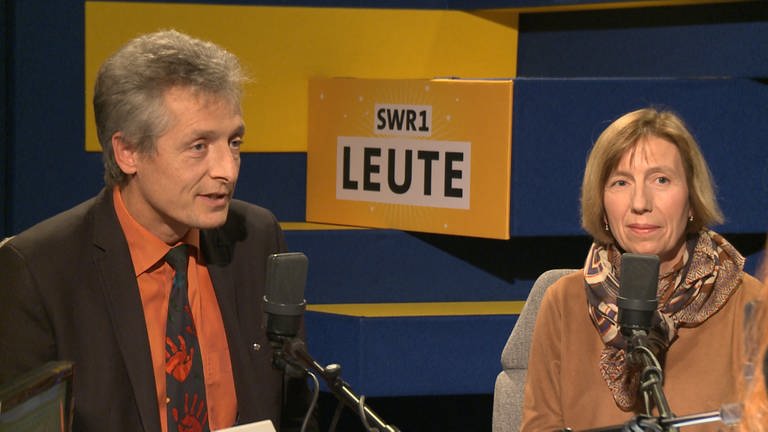 Dr. Holm Schneider und Annette Purschke in SWR1 Leute (Foto: SWR)