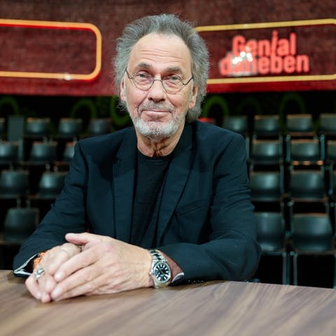 Komiker Hugo Egon Balder spricht in SWR1 Leute über "Komplexe Väter". (Foto: picture-alliance / Reportdienste, picture alliance/dpa | Henning Kaiser)