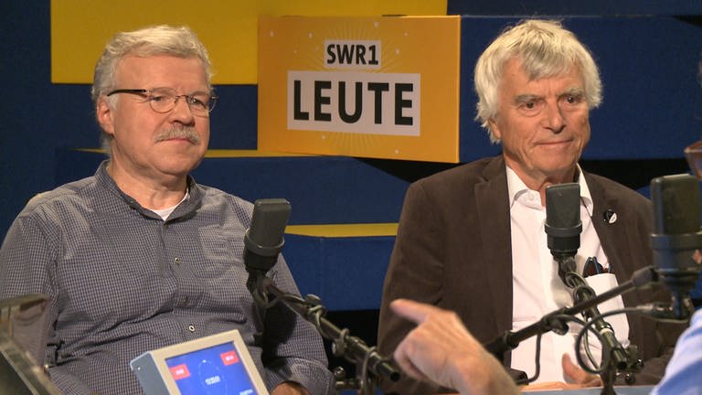 Ex-Astronauten Reinhold Ewald und Ulf Merbold in SWR1 Leute (Foto: SWR)