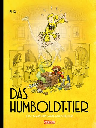 Buchcover: Das Humboldt-Tier von Flix (Foto: Carlsen Comics)