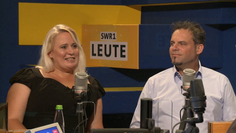 Katrin-Wiebke Müller und Mark Peters in SWR1 Leute (Foto: SWR)