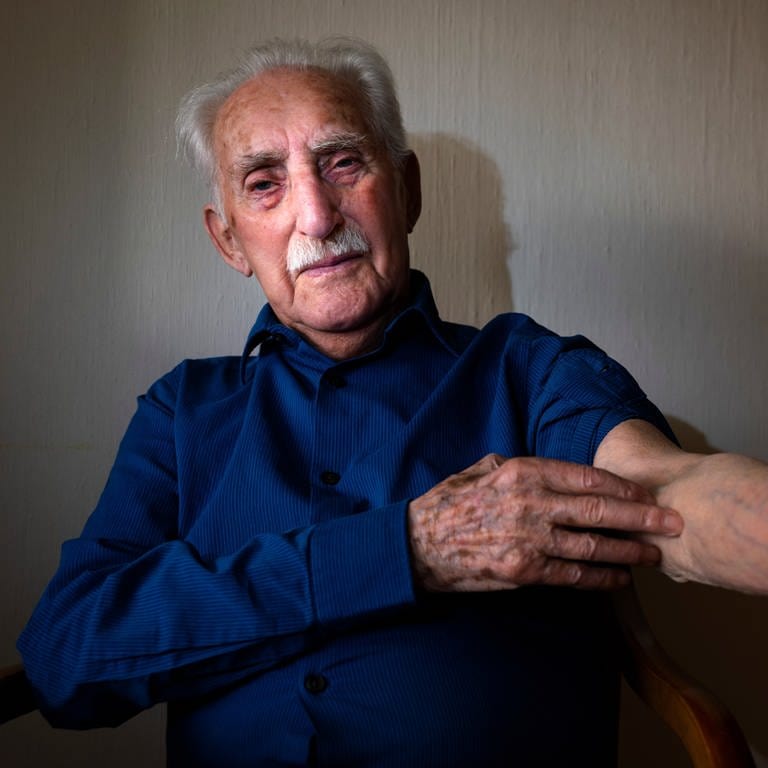 Holocaust-Überlebender Leon Weintraub spricht in SWR1 Leute über  (Foto: dpa Bildfunk, picture alliance / ASSOCIATED PRESS | David Keyton)