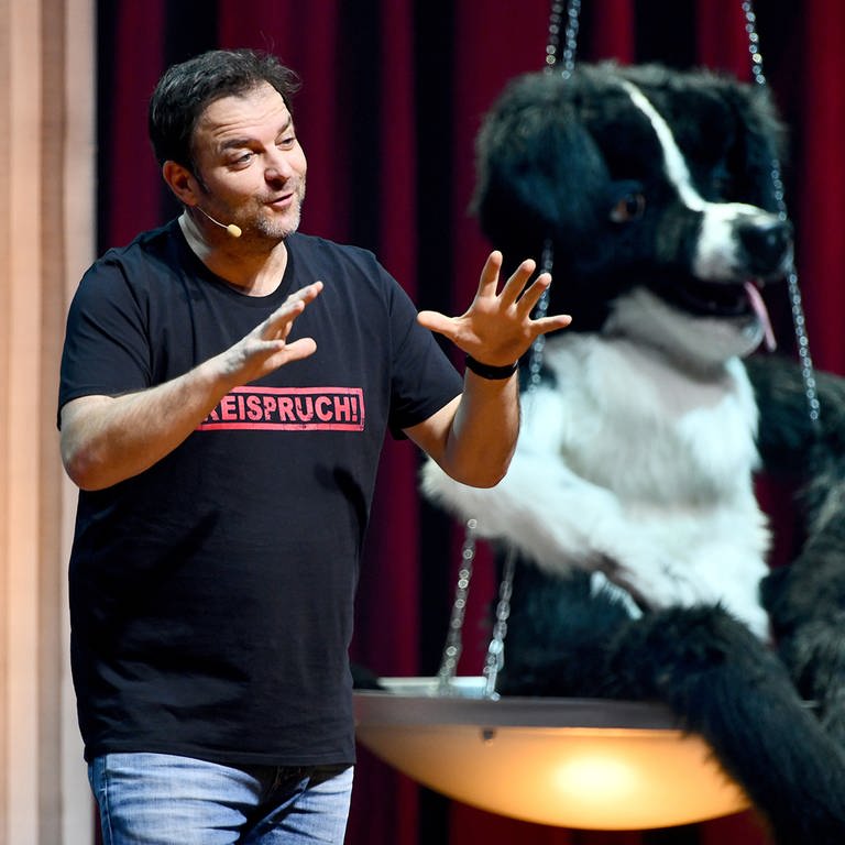 Der Hundetrainer Martin Rütter spricht in SWR1 Leute über ... (Foto: picture-alliance / Reportdienste, Jens Niering)