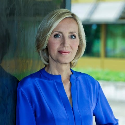 Ehemalige ZDF-Moderatorin der "heute" Nachrichten Petra Gerster spricht in SWR1 Leute