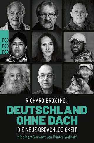 Cover: Deutschland ohne Dach von Richard Brox (Foto: Rowohlt Taschenbuch)