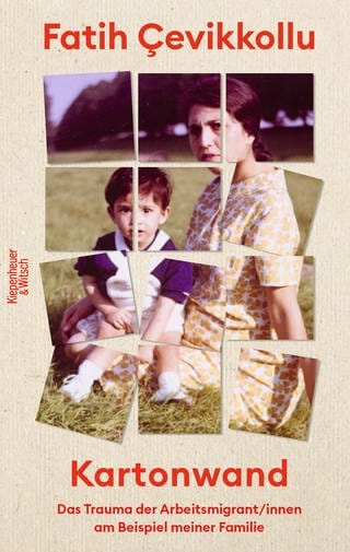 Cover: Kartonwand: Das Trauma der Arbeitsmigrantinnen am Beispiel meiner Familie von Fatih Cevikkollu (Foto: KiWi-Paperback)