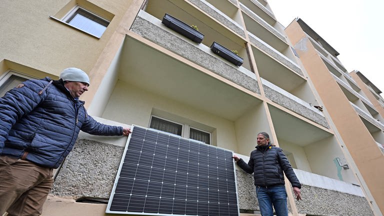 Ausbau der Solarstromanlagen  (Foto: dpa Bildfunk, Picture Alliance)