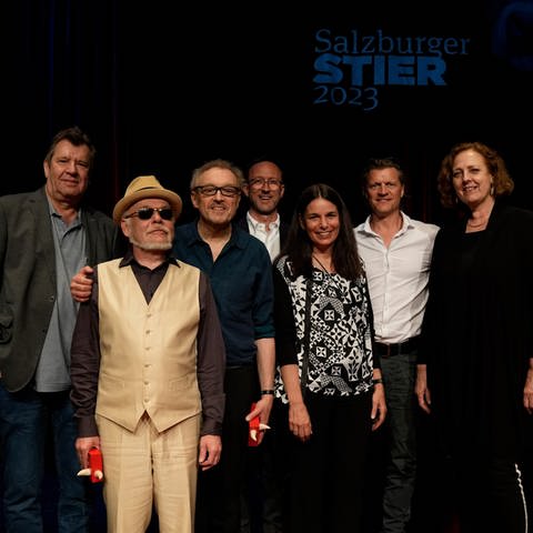 Preisträger*innen des Salzburger Stier 2023 (Foto: Pressestelle, Alexandra Wimmer)