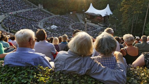 Publikum vor der Berliner Waldbühne  (Foto: IMAGO, imago stock&people)