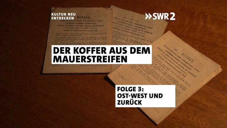 Drei alte Interzonen-Reisepässe für Berlin (Foto: SWR, Frédérique Veith / Marianne Wendt)