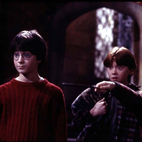 Harry Potter und die Philosophen Stone Daniel Radcliffe, Emma Watson, Rupert Grint (Foto: IMAGO, IMAGO / Ronald Grant)