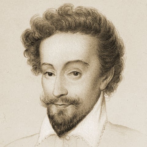 Heinrich IV. von Navarra, Porträt im Alter von 23 Jahren, Lithographie (Foto: picture-alliance / Reportdienste, akg-images)