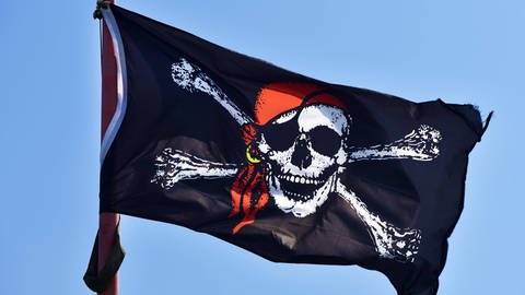 Seeräuber-Moses - Fahne mit Piratenkopf (Foto: IMAGO, Imago)