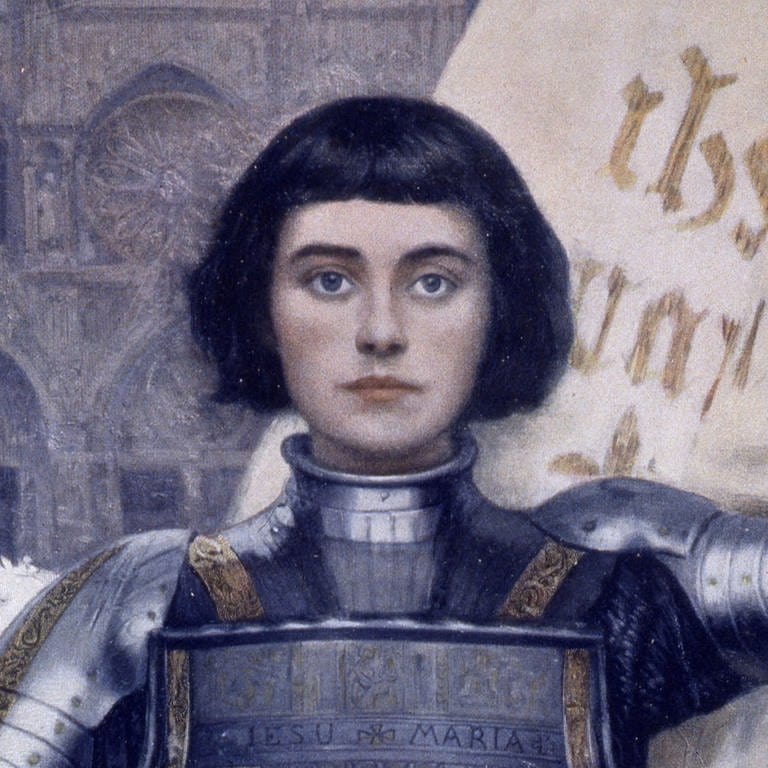 Jeanne d'Arc (1412-1431) von Albert LYNCH. Cover des Figaro Illustre, 1903 (Foto: IMAGO, KHARBINE TAPABOR )