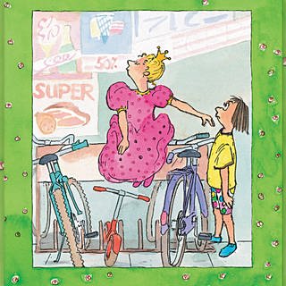 Covermotiv des Kinderbuches "Prinzessin Rosenblüte" von Kirsten Boie für das Kinder-Live-Hörspiel beim ARD Kinderhörspieltag 2020 (Foto: Pressestelle, Oetinger Verlag / Silke Brix)