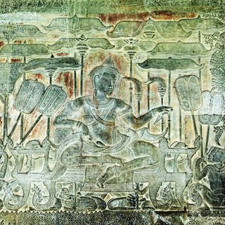 König Suryavarman II., Erbauer von Angkor Wat (Foto: imago images, imago/imagebroker)