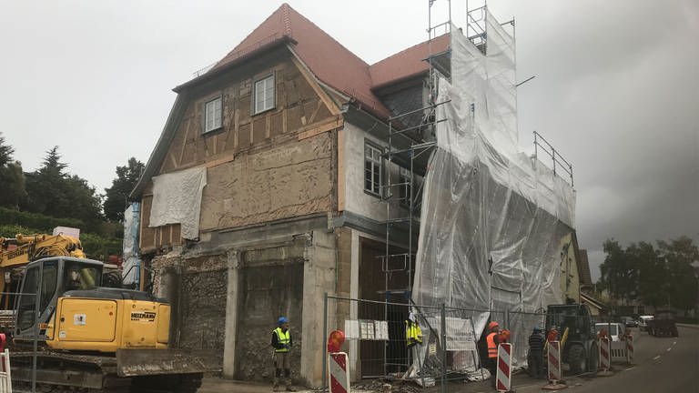 Rekonstruktion des Hölderlinhauses in Lauffen am Neckar (Foto: SWR, Silke Arning)