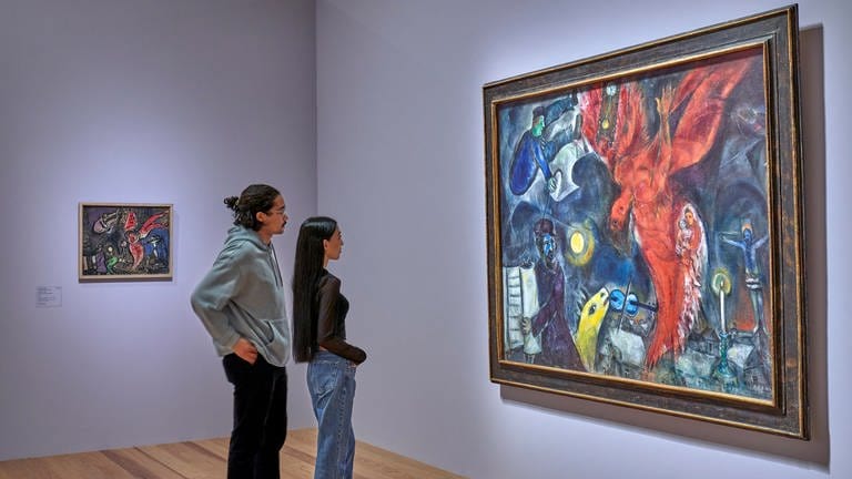 Marc Chagall - Welt in Aufruhr (Foto: Pressestelle, Schirn Kunsthalle Frankfurt, Norbert Miguletz)