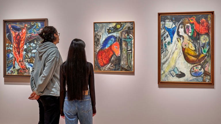 Marc Chagall - Welt in Aufruhr (Foto: Pressestelle, Schirn Kunsthalle Frankfurt, Norbert Miguletz)