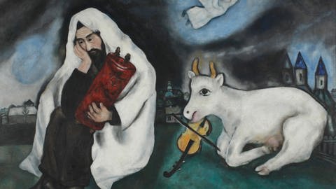 Marc Chagall - Welt in Aufruhr (Foto: Pressestelle, Schirn Kunsthalle Frankfurt, VG Bild-Kunst, Bonn 2022, Tel Aviv Museum of Art)