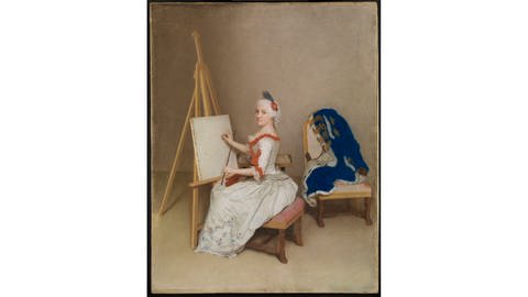 Jean Etienne Liotard: Prinzessin Karoline Luise von Hessen-Darmstadt (Foto: Pressestelle, Kunsthalle Karlsruhe)