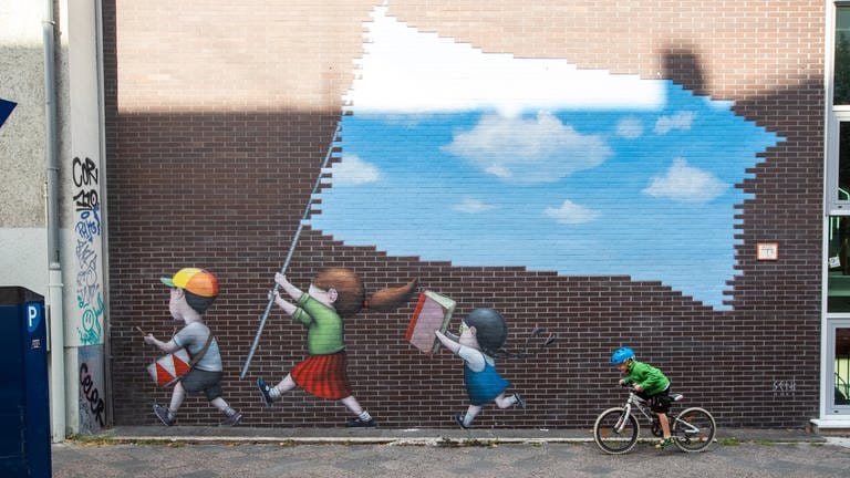 Graffiti Stadt Wand Kunst - Seth (Foto: Alexander Krziwanie)