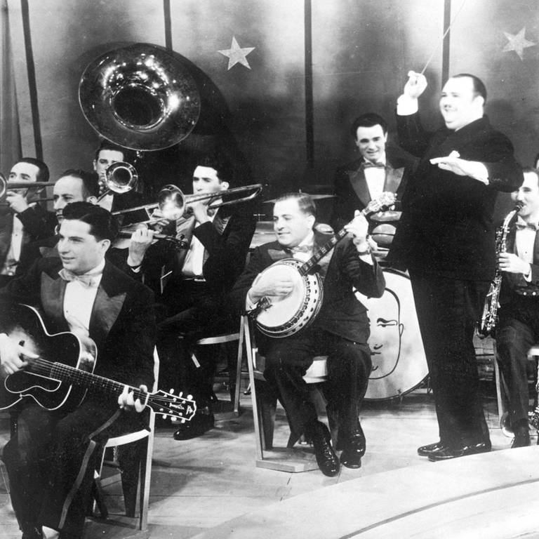  Paul Whiteman und seine Band um 1930 (Foto: picture-alliance / Reportdienste, akg-images)