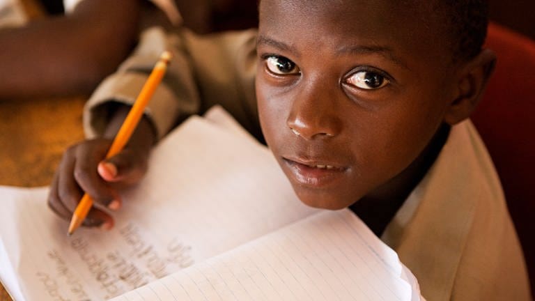 "Bildung ist die stärkste Waffe, um die Welt zu verändern" (Foto: Annette Lennartz)
