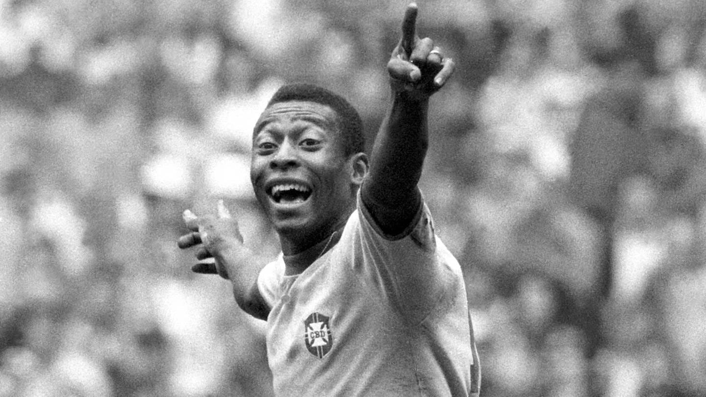 Pelé (Brasilien) jubelt (Foto: IMAGO, imago images / WEREK)