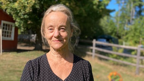 Autorin Lotta Suter auf ihrer kleinen Farm in Vermont  (Foto: Pressestelle, Lotta Suter)