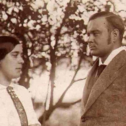 Ehepaar Wiegand am Titisee, 1914 (Foto: Pressestelle, Stadtarchiv Offenburg - Nachlass Dorothea Siegler-Wiegand)