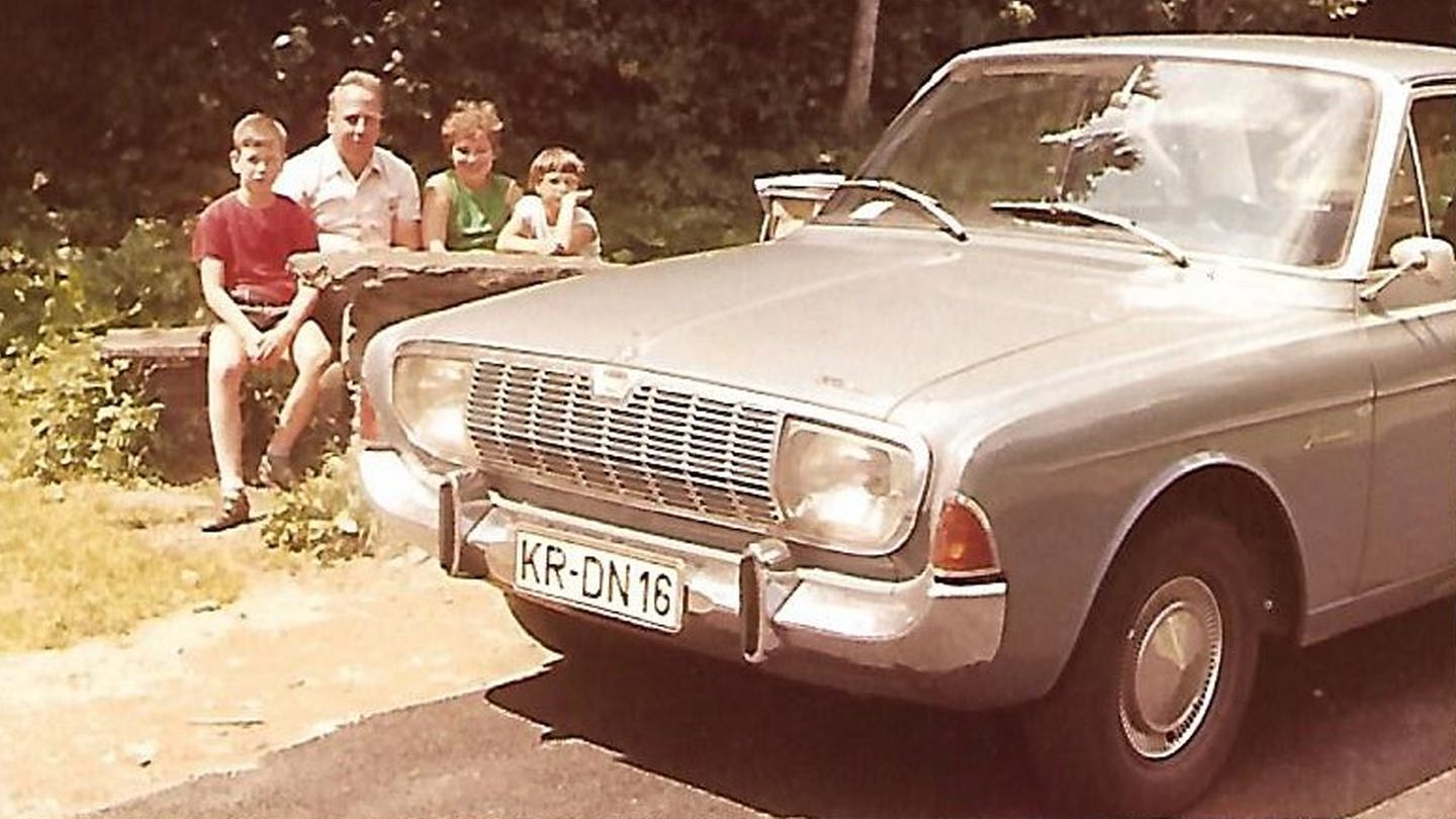 Ford 17 M meiner Eltern 1968 (Foto: Günter Wessel)