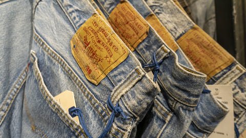 Vintage-Jeans von Levi-Strauss (Foto: IMAGO, IMAGO / Levine-Roberts)